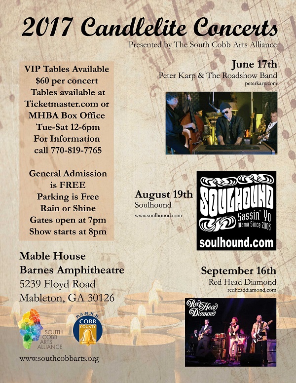 17 candlelite concerts update